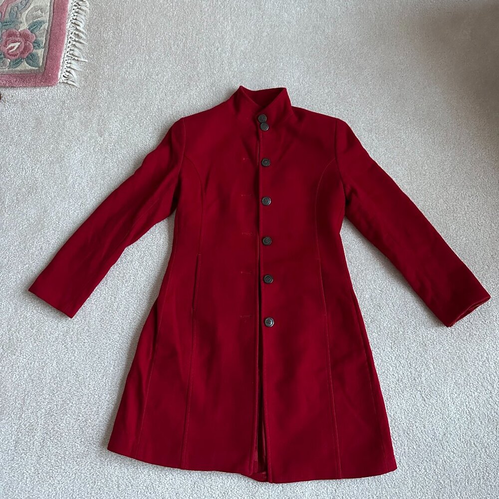 Wool coat Red US Polo Assn. Size Small